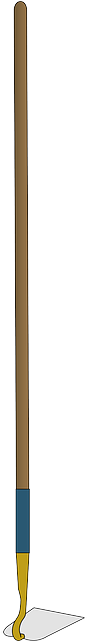Stick, Tools, Garden, Hoe, Manual, Gardening, Dig, - Garden Hoe No Background (320x640), Png Download