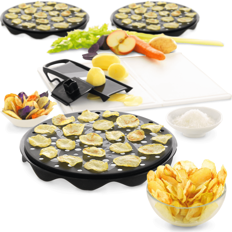 Mastrad Chips Maker/food Slicer, Set Of 2, Red (900x900), Png Download