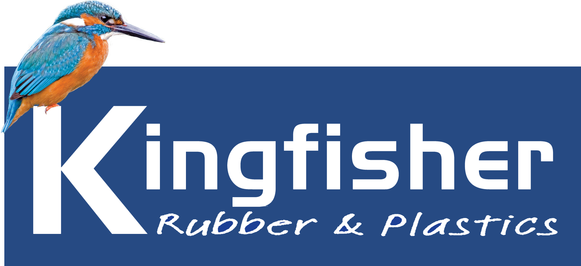 Kingfisher Rubber Extrusions Logo - Plastic (2009x920), Png Download