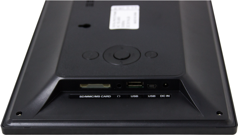 Picture Frame Digital For Wedding Album - Porta Retrato Digital 10pol Videos Usb Mp3 C/controle (800x700), Png Download