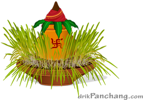 Photo - Ghatasthapana Png (530x354), Png Download