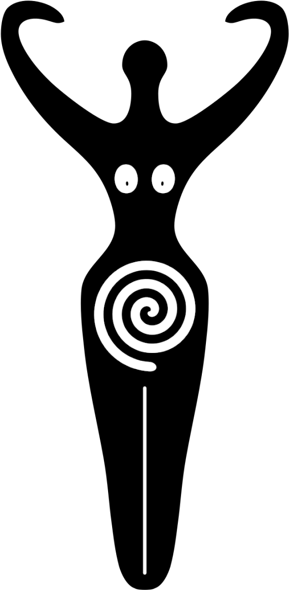 What Stands Out To Me In This Treatment Of The Goddesses - Rhea Goddess Symbol (640x1200), Png Download