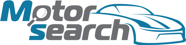 Motor Search Logo Design - Car Dealer (600x400), Png Download