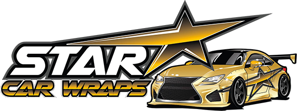 Star Car Wraps - Star Car (600x225), Png Download