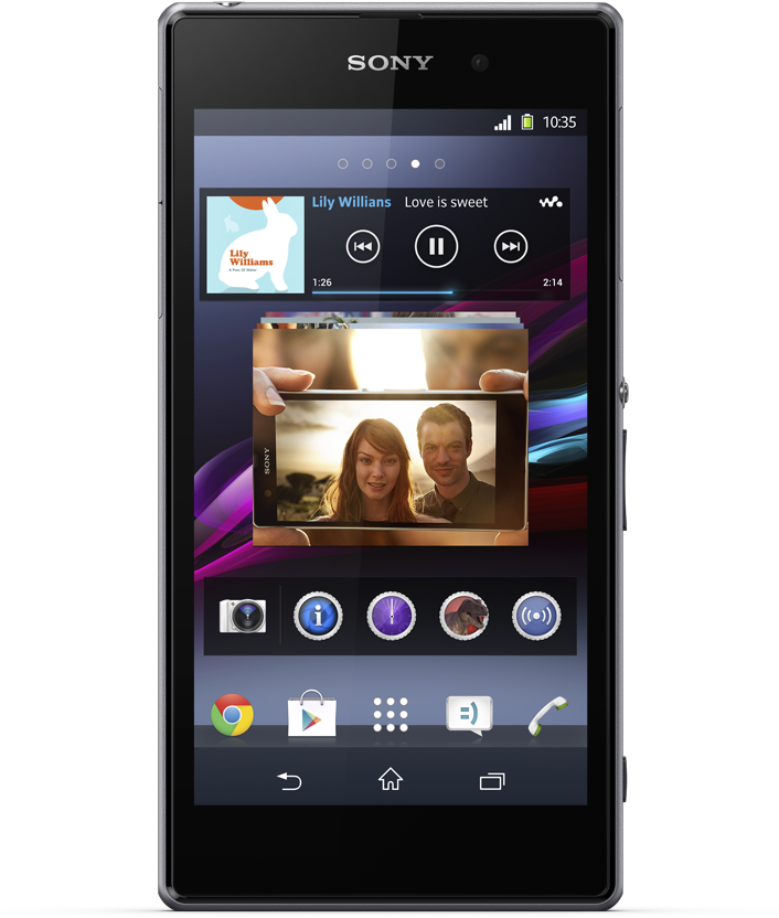 Unlocked Sony Xperia Z1 C6906 16gb Smartphone - Sony Xperia S2 Mini (705x1024), Png Download