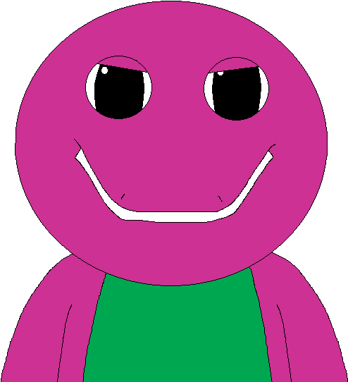 Barney The Dinosaur Angry 800 600 Trans - Rookverbod (800x600), Png Download
