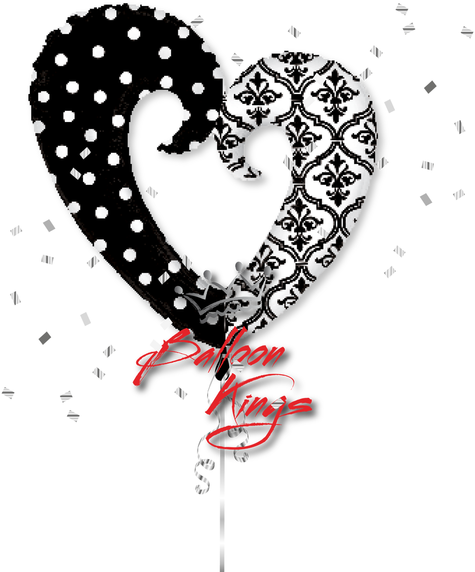 Best Wishes Open Heart - Best Wishes Balloon Bouquet - Mylar Balloons Foil (1280x1280), Png Download