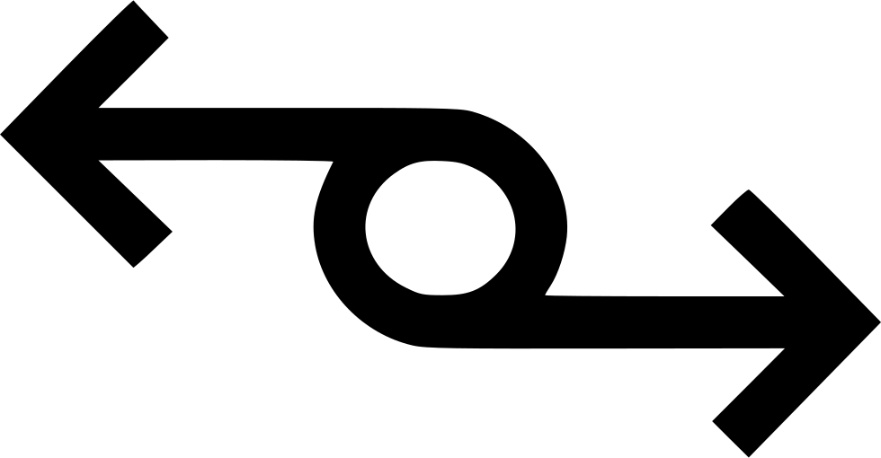 Left Right Circle Connect Svg Png Icon - Make Indoor Hopscotch (980x510), Png Download