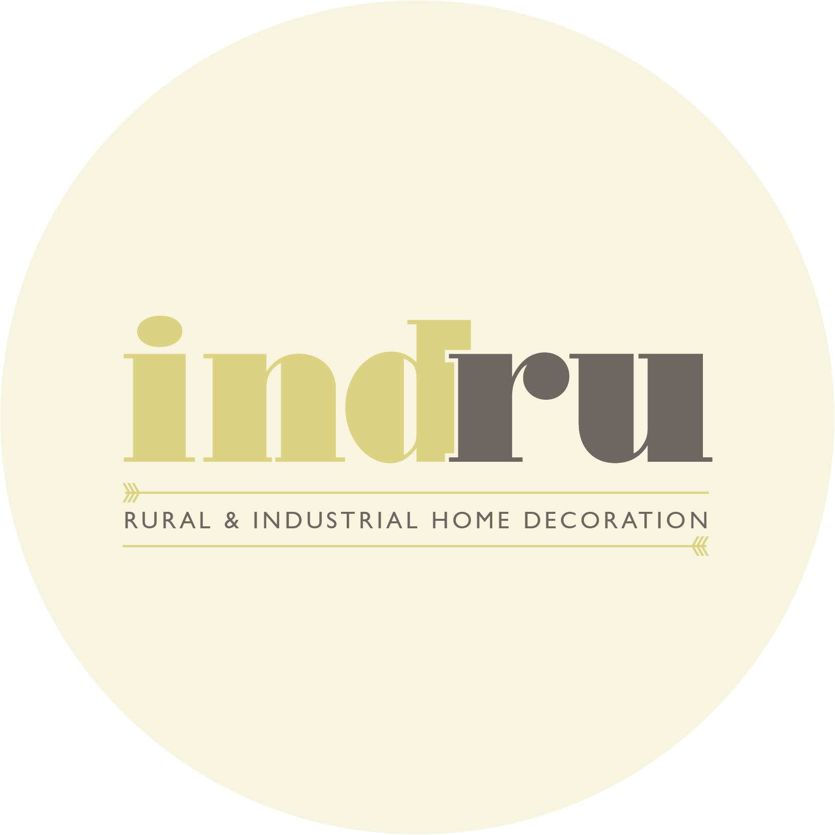 Rural & Industrial Home Decoration - Circle (1669x1669), Png Download