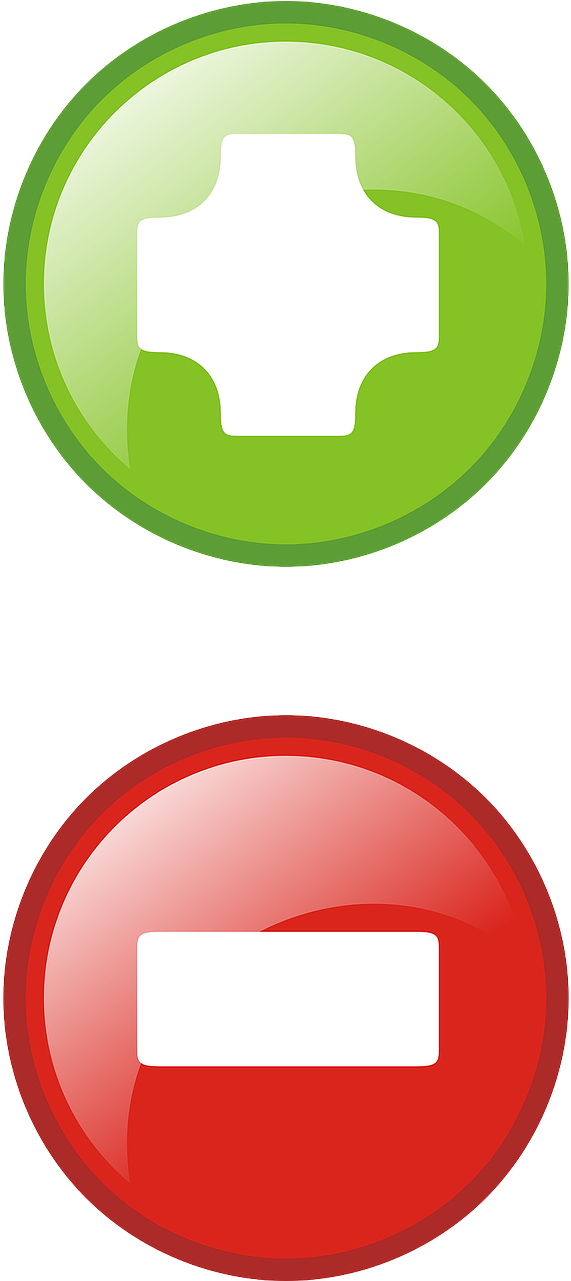 Lumen, Red, Sign, Green, Icon, Glass, Button, Buttons - Symbol (320x640), Png Download