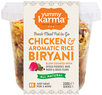 Yummy Karma Chicken & Aromatic Rice Biryani 300g - Chicken Curry (376x532), Png Download