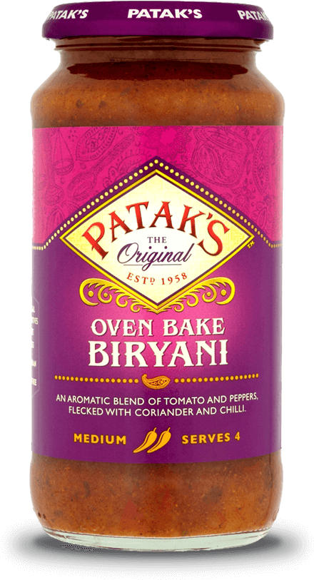 Oven Bake Biryani Sauce - Pataks Biryani Cooking Sauce (455x817), Png Download
