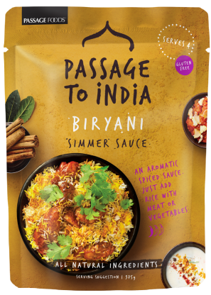 Passage To India - Passage To India Butter Chicken Simmer Sauce 375g (320x431), Png Download
