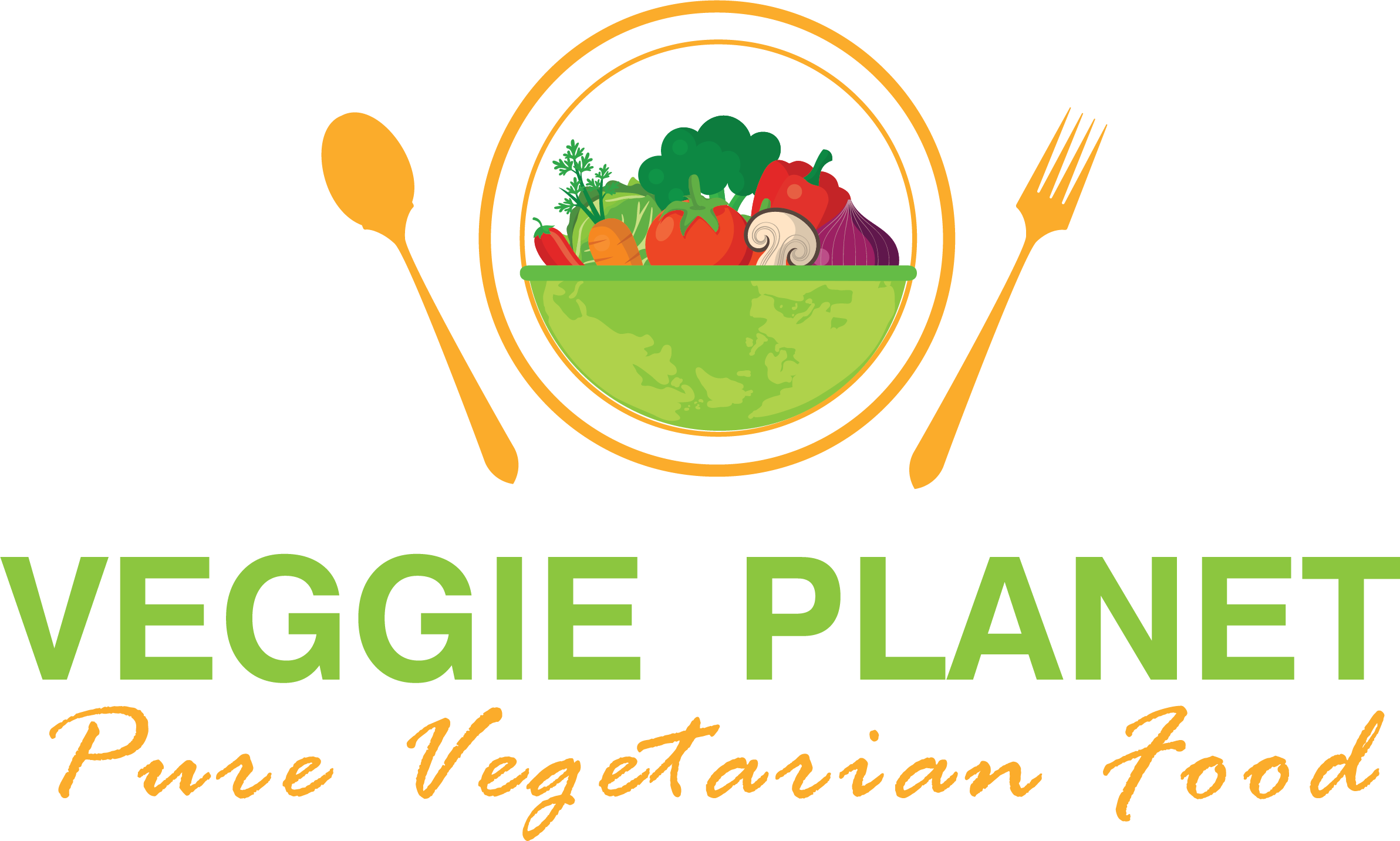 Best Vegan Food In Mississauga - Vegetarian Food Logo Png (2385x1433), Png Download