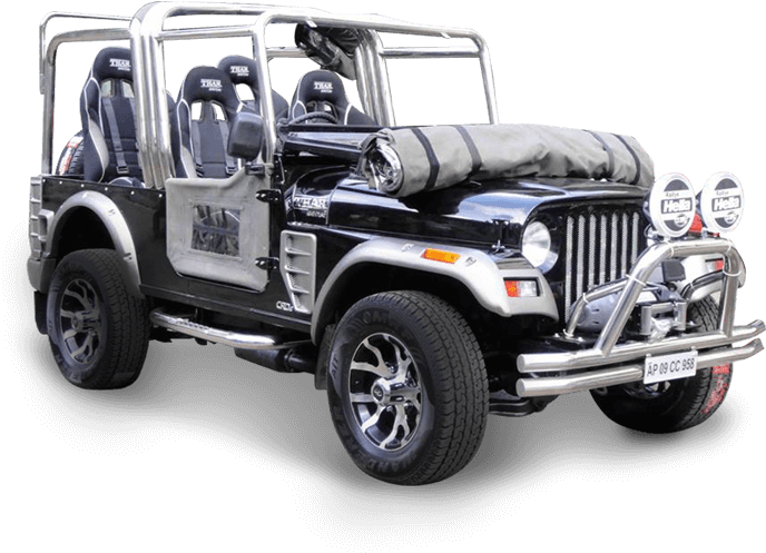 Thar Adventure Open Top - Thar Car Price In India (800x600), Png Download
