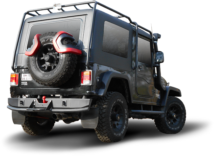 Thar Bison - Jeep (800x600), Png Download