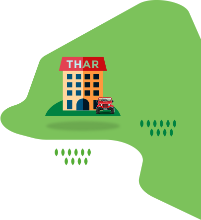 Check Out The Thar Ride - Illustration (405x443), Png Download