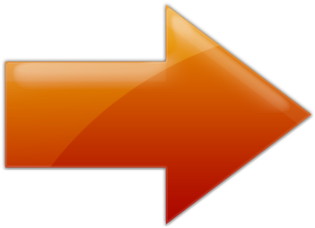 Free Icons Png - Orange Arrow Right Png (420x420), Png Download