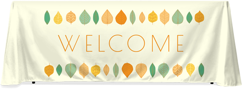 Tt086 Welcome Artistic Leaves - Portable Network Graphics (576x264), Png Download