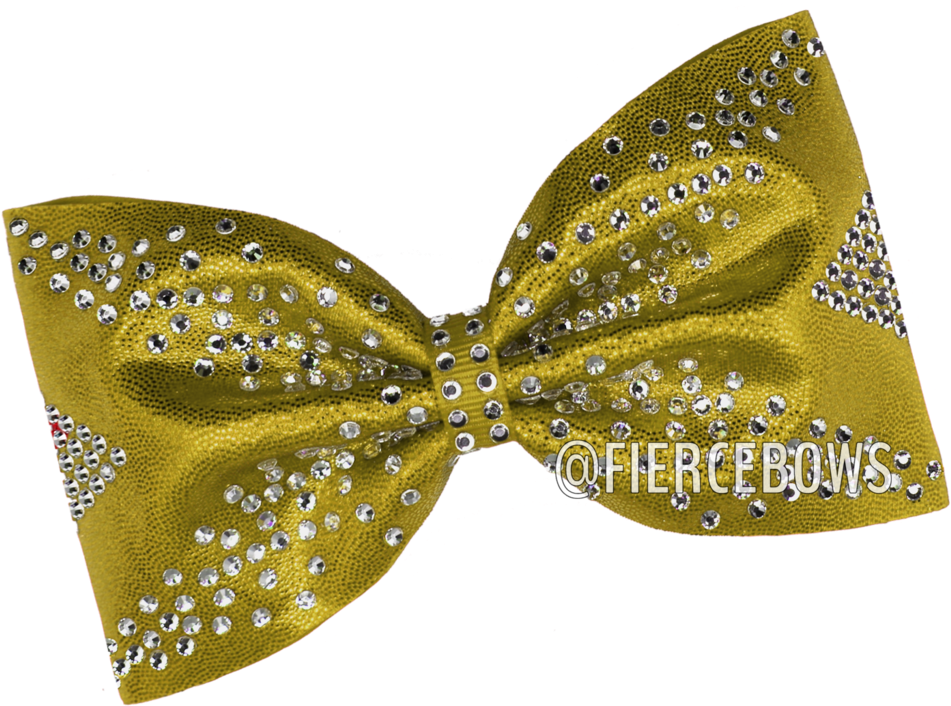Fingers Crossed Rhinestone Tailless Bow (1024x1024), Png Download