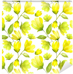 Floral Seamless Pattern Watercolor - Watercolor Painting (400x400), Png Download