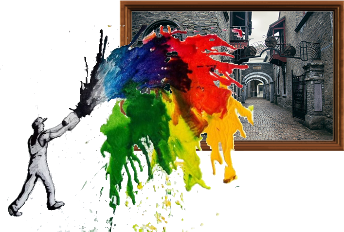 Collage - Painting (1701x2268), Png Download