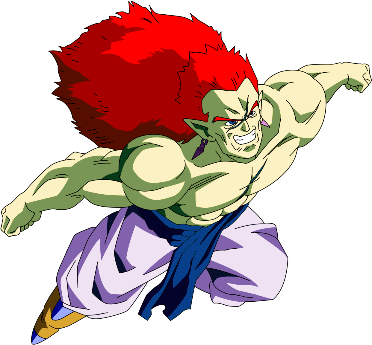 Wallpaper Hd Iphone Bojack Horseman - Dragon Ball Z Bojack Render (1280x1280), Png Download