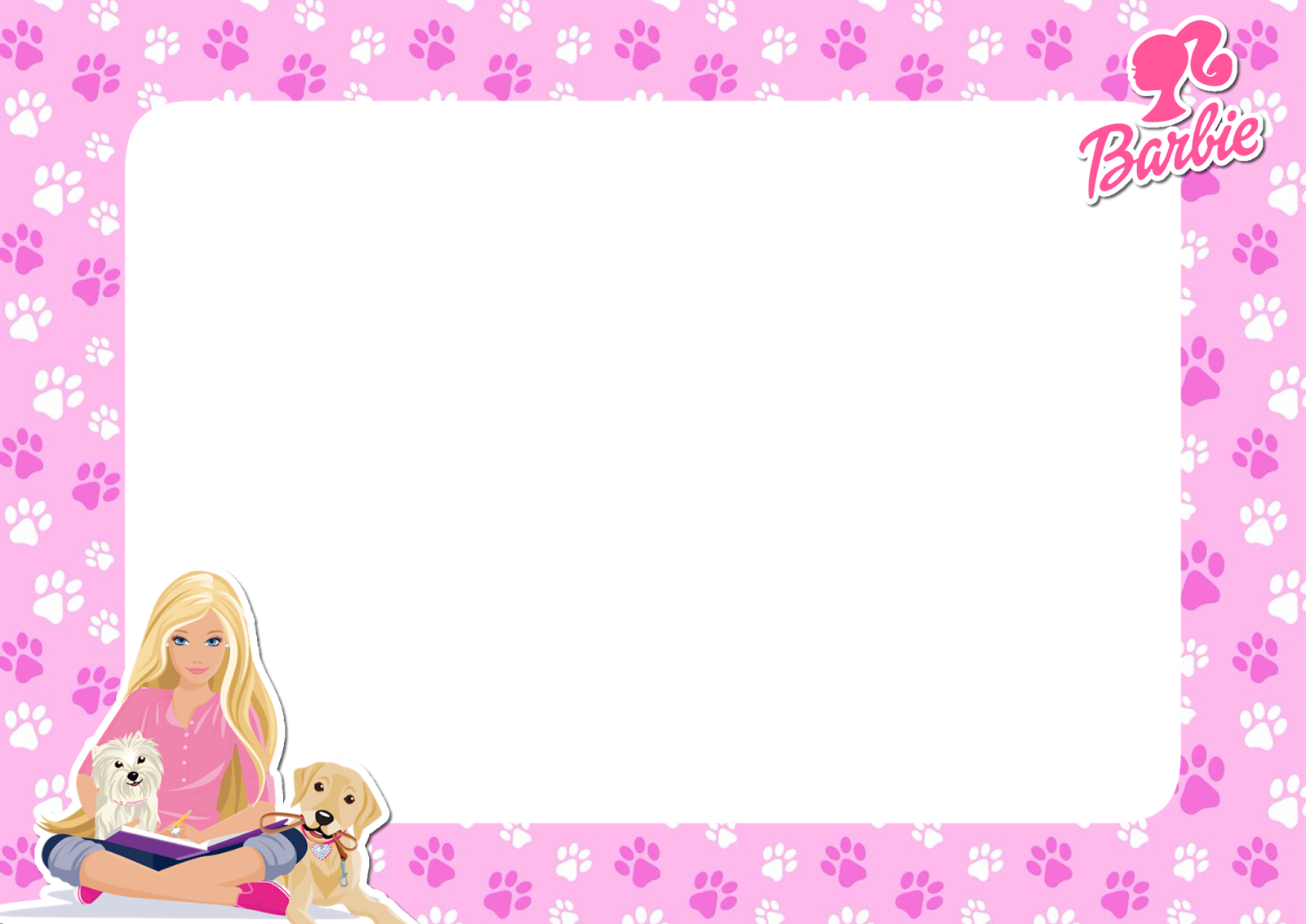 Download Now - Barbie: Girls Coloring Book (1600x1132), Png Download