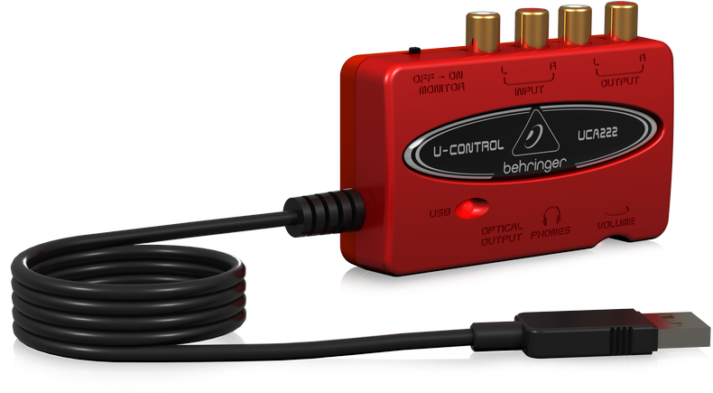 [ Img] - Behringer Uca 222 (800x436), Png Download