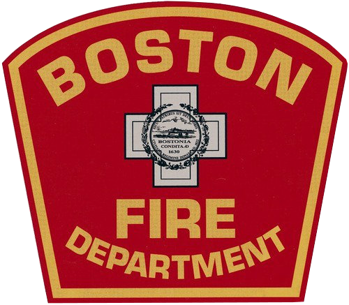 Boston Fire Department Logo (500x437), Png Download