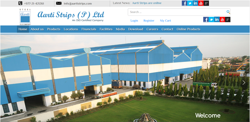 Aarti Strips Pvt Ltd Nepal (800x600), Png Download