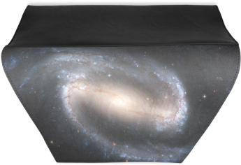 Barred Spiral Galaxy Ngc 1300 Clutch Bag - Barred Spiral Galaxy (500x500), Png Download