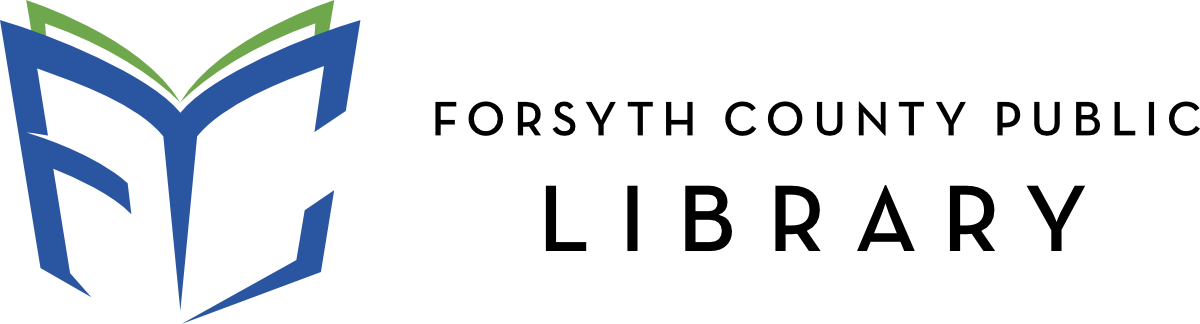 Forsyth County Library Logo (1200x324), Png Download