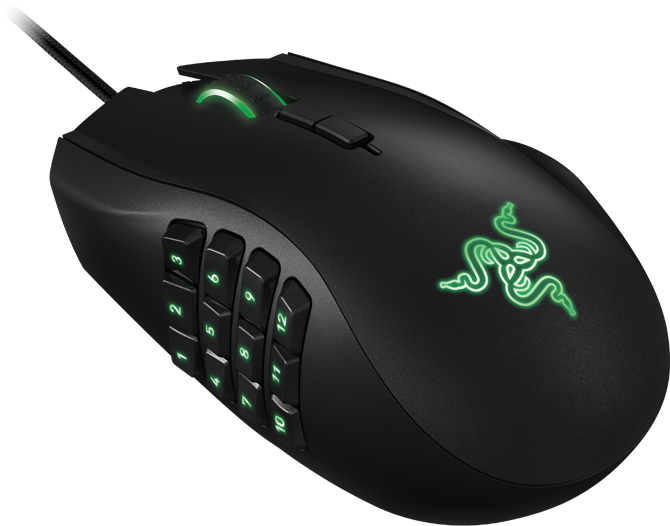 Gaming Mice - Razer Naga - Razer Mouse (800x600), Png Download