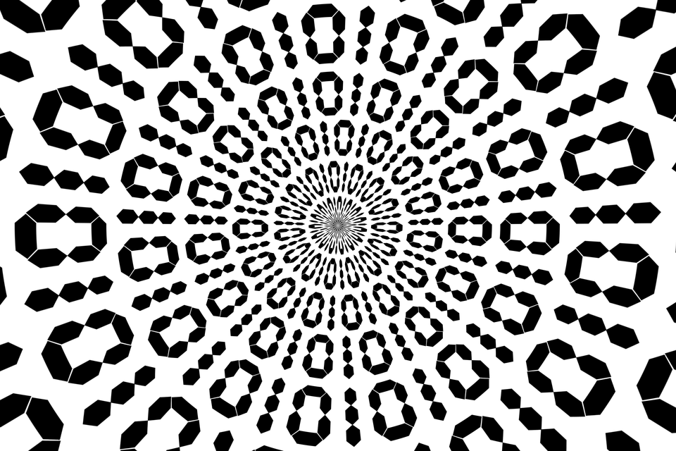 Widescreen - Optical Illusions (500x312), Png Download