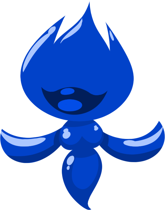 "sonic Tgd Into A Wisp - Sonic The Hedgehog Fan Wisps (566x719), Png Download