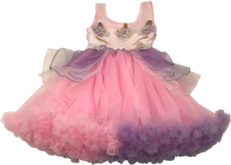 2018 Baby Girls Unicorn Horse Floral Princess Tutu - Ballet Tutu (800x800), Png Download