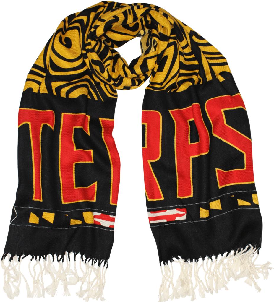 Umd Terps & Turtle Shell / Scarf - Maryland Terrapins Football (1024x1024), Png Download