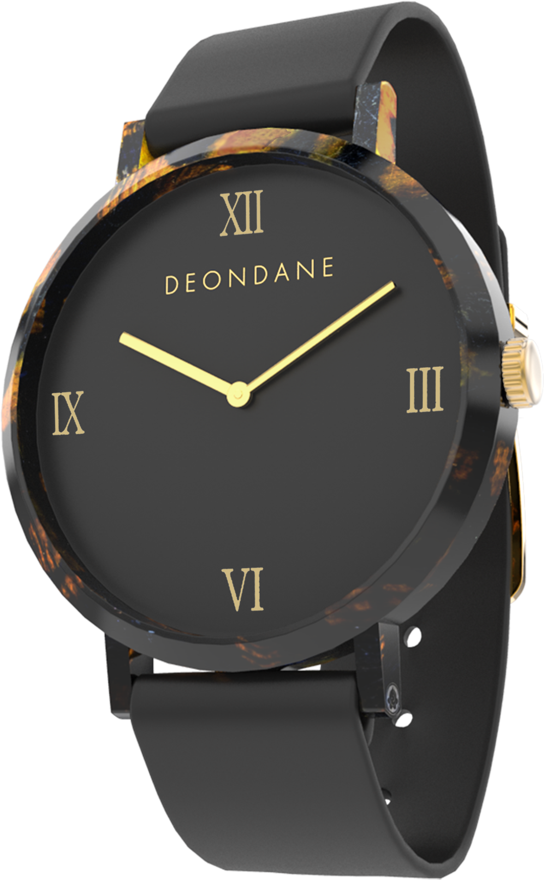 The Turtle Shell Numeral Watch - Turtle (2000x2000), Png Download