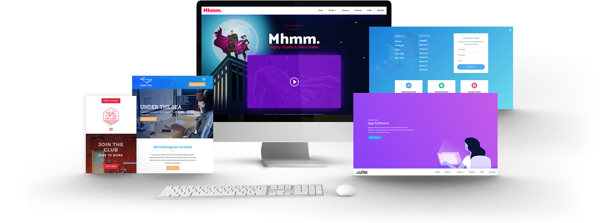 Divi Header & Menu Maker Plugin - Besuperfly Sale (2000x727), Png Download