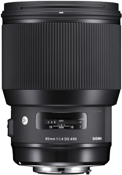 Sigma Looked To Create A Peak Portrait Prime With The - Sigma 85mm F 1.4 Dg Hsm Art Sony (350x350), Png Download