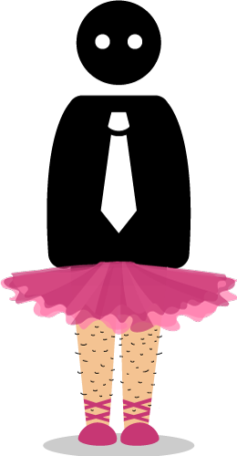 Extraordinary Man Tutu - Illustration (260x500), Png Download