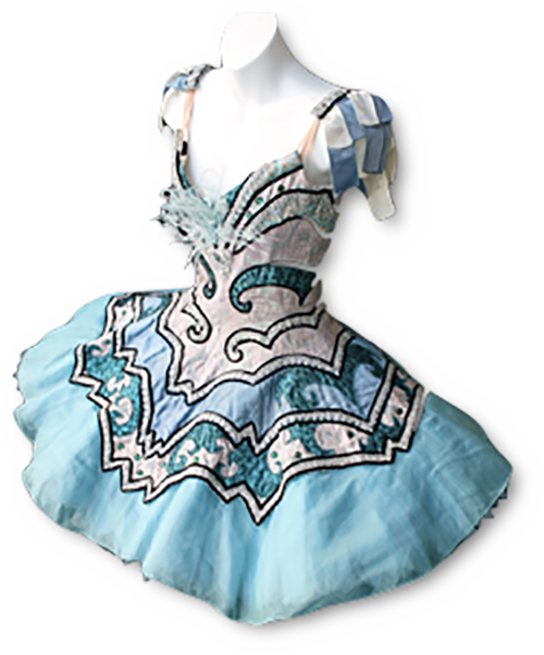 File - On-karenkainbluebird - Princess Florine Tutu The Sleeping Beauty Georgiadis (500x602), Png Download