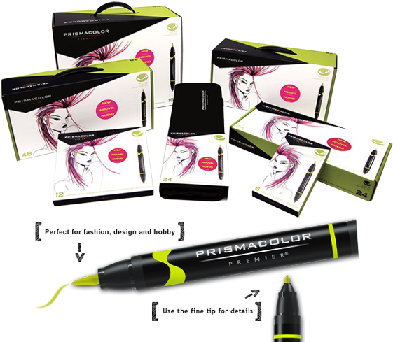 Prismacolor Brush Marker Sets - Premier Art Brush Marker Wheat (600x497), Png Download
