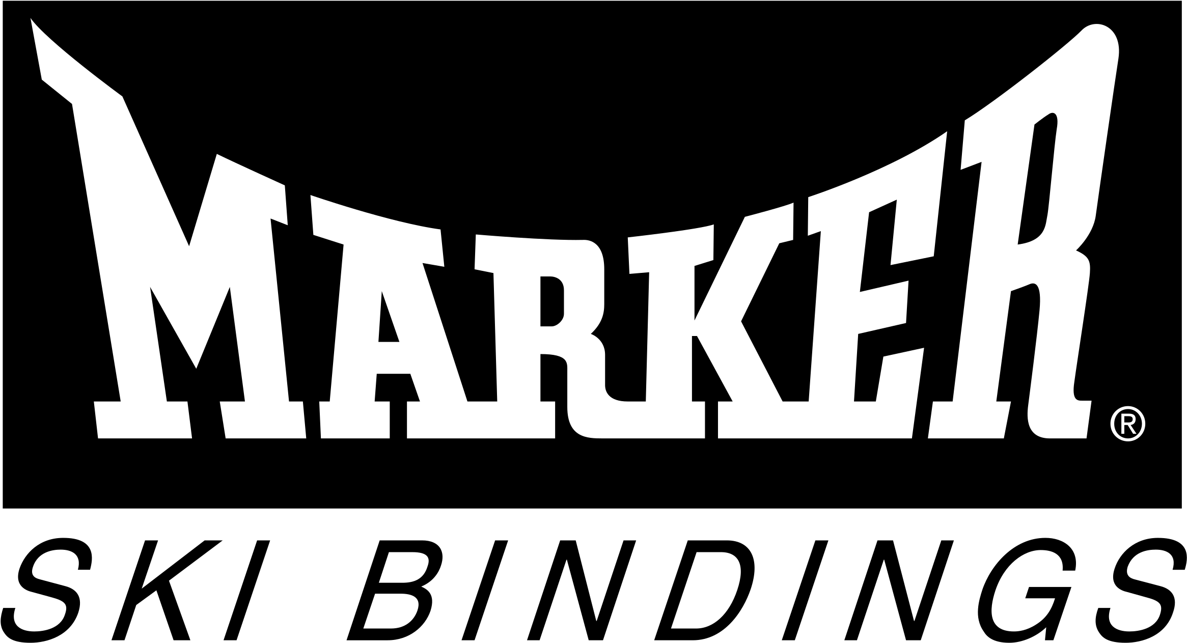 Marker Logo Png Transparent - Marker Bindings Logo (2400x2400), Png Download