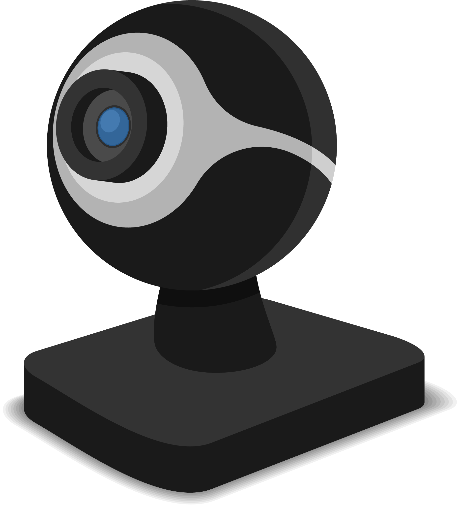 Webcam Png Download Image - Camara De Video De La Computadora (2100x2100), Png Download