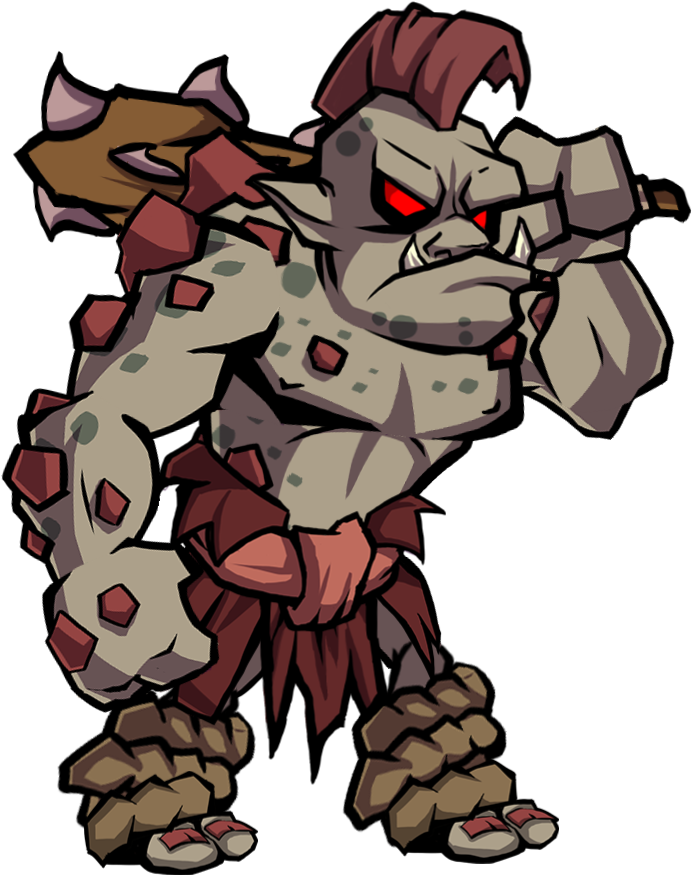 Greenmist Ogre - Ogre (723x882), Png Download
