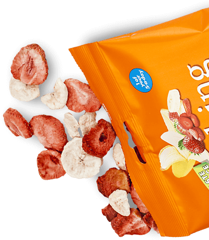 Freeze Dried Fruit Snack (422x500), Png Download