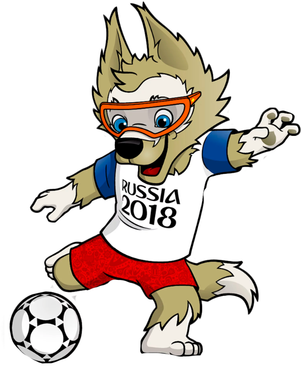 Fifa Mascot 2018 Wm Png Image - World Cup 2018 Mascot Png (618x848), Png Download