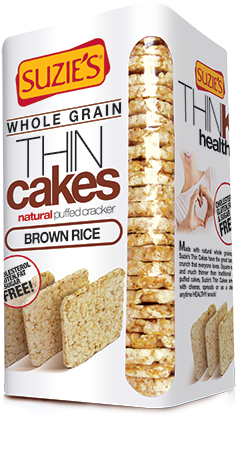 Thin-cakes Br - Suzie's - Whole Grain Thin Cakes Multigrain - 4.9 Oz. (518x518), Png Download